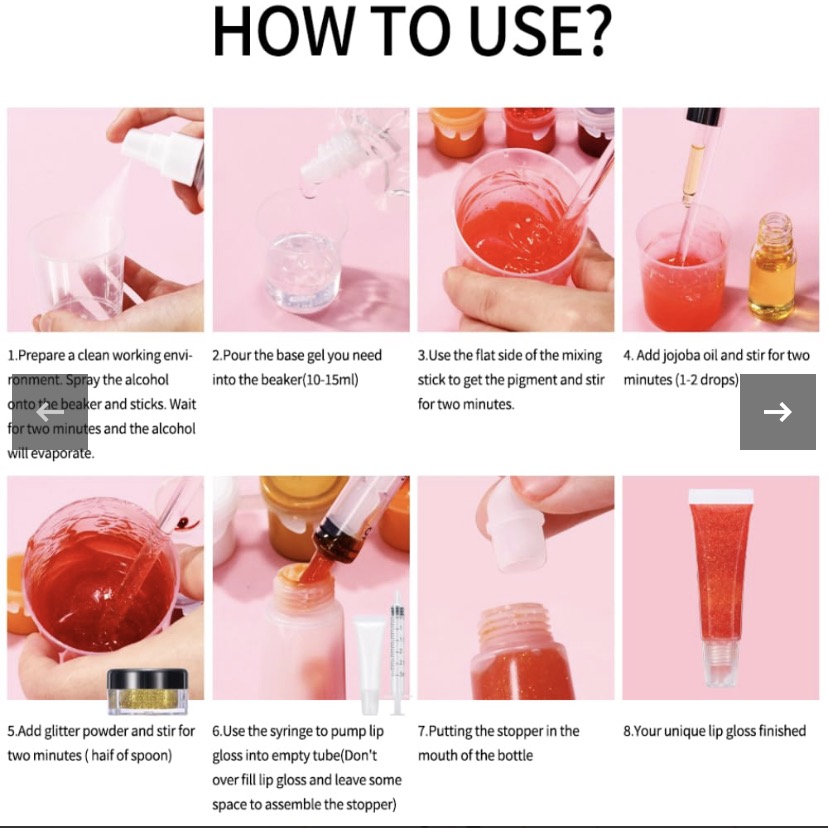 Screenshot DIY Lip Gloss Making Kit - Image 4