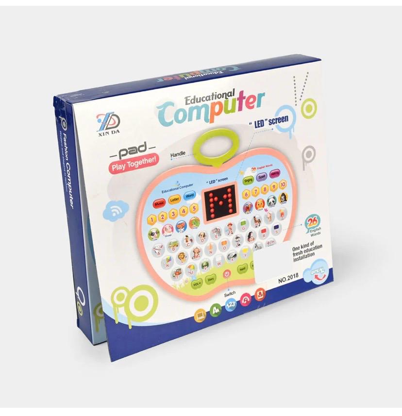 educational computer 2 Educational Apple-Shape Computer Toy - Image 2