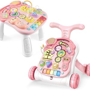 2 in 1 sit to stand learning walker