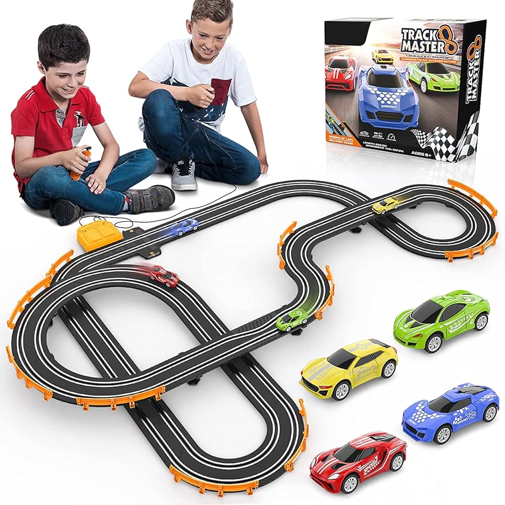 track master 1:64 scale racing track set for kids track master 1:64 scale racing track set for kids