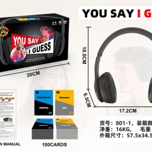 you say i guess family & friends game kit