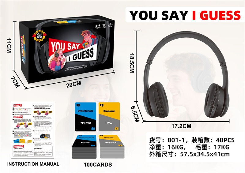 you say i guess family & friends game kit you say i guess family & friends game kit