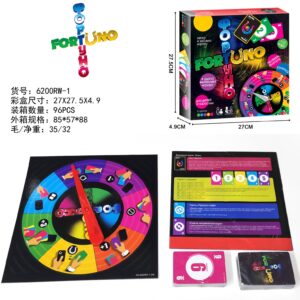fortuno uno style card game with spinning wheel