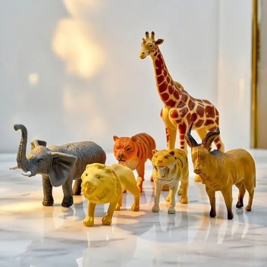 wild animals figurine toy set – safari & forest animals wild animals figurine toy set – safari & forest animals