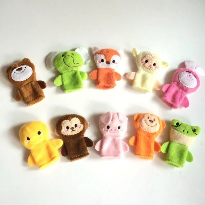plush animal finger puppets for kids learning & storytelling plush animal finger puppets for kids learning & storytelling