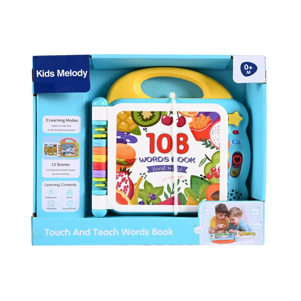 touch and teach interactive words book touch and teach interactive words book