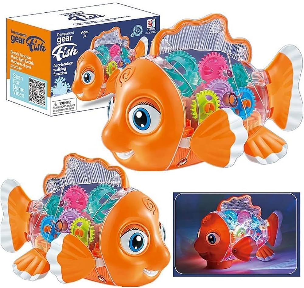 interactive electric fish toy with lights and music interactive electric fish toy with lights and music