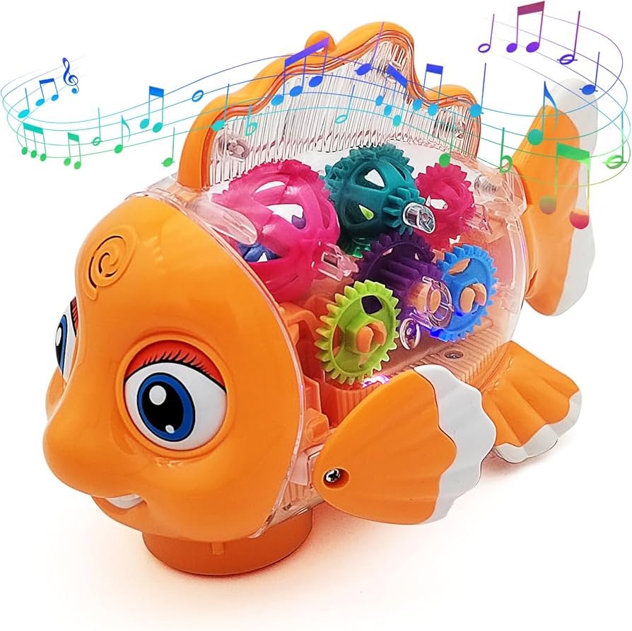 interactive electric fish toy with lights and music interactive electric fish toy with lights and music