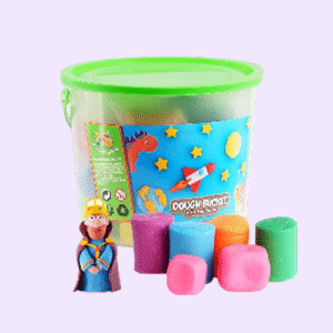 15pcs kids colorful play dough set with molds