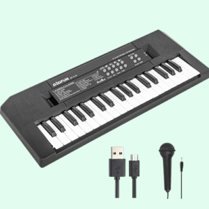 kids digital piano keyboard with mic