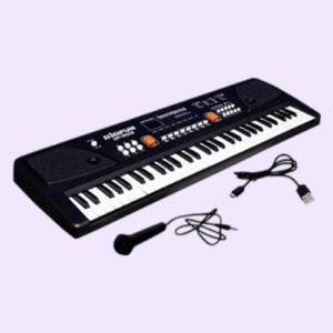 electronic keyboard piano with microphone for kids