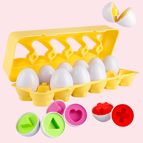 12 pcs montessori matching eggs toy 12 pcs montessori matching eggs toy